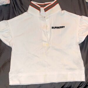 Girls Burberry shirt